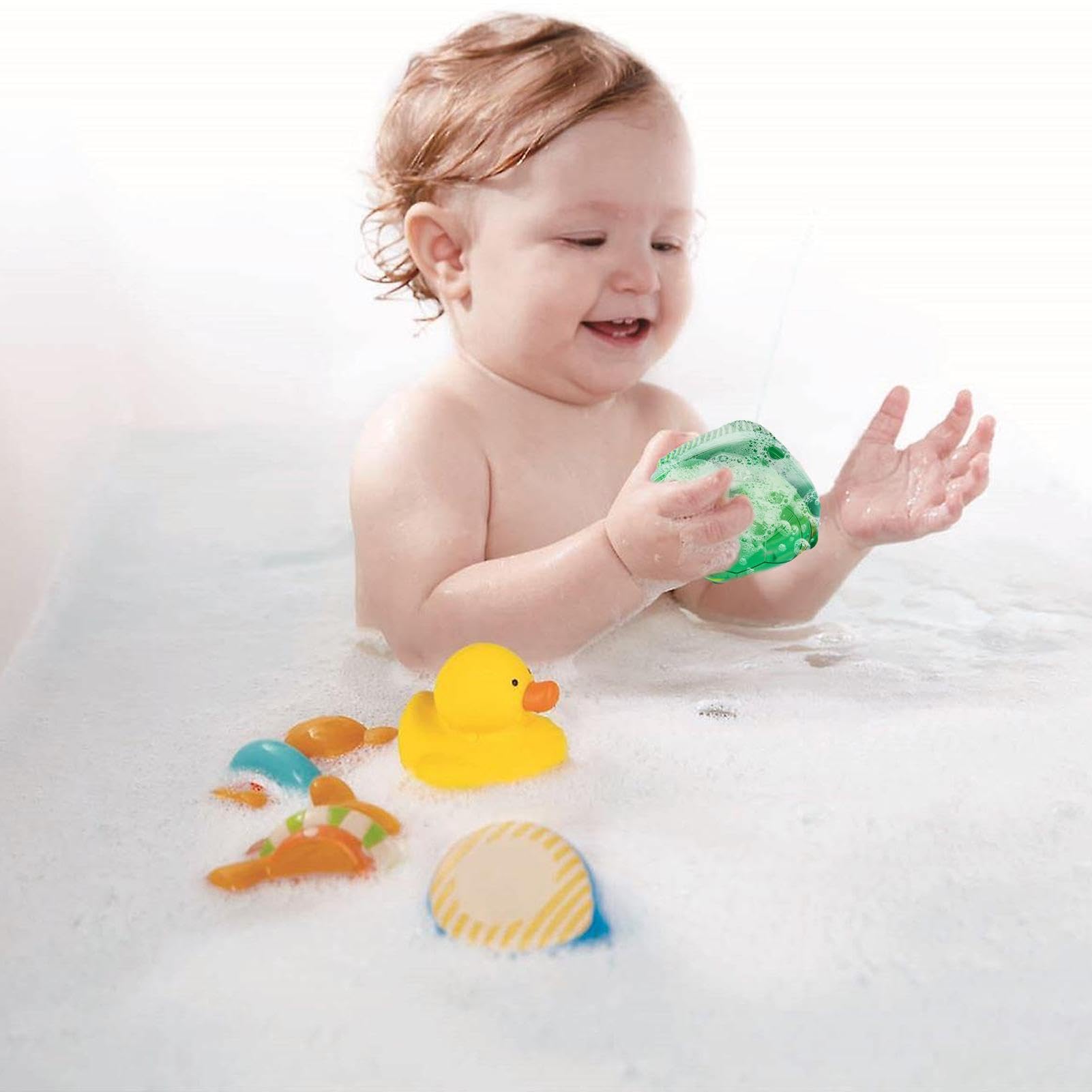 Esponja exfoliante de silicona para ducha, exfoliante, cepillo de baño de