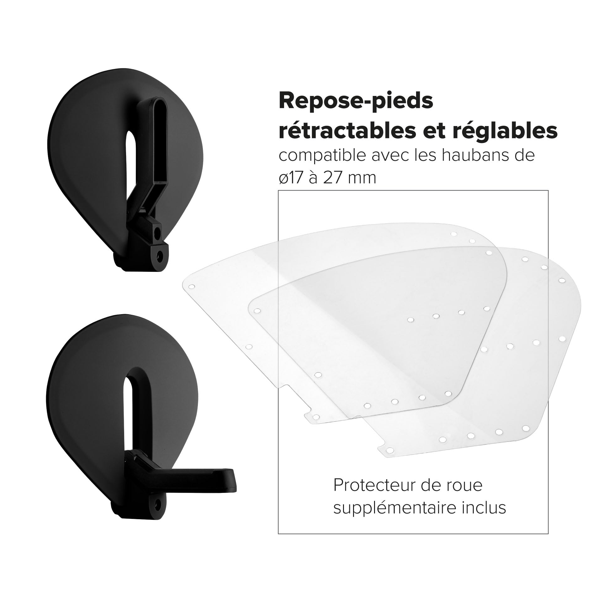 Polisport Guppy Junior Siège Vélo Arrière Enfants 35 kg Compatible Porte-Bagages