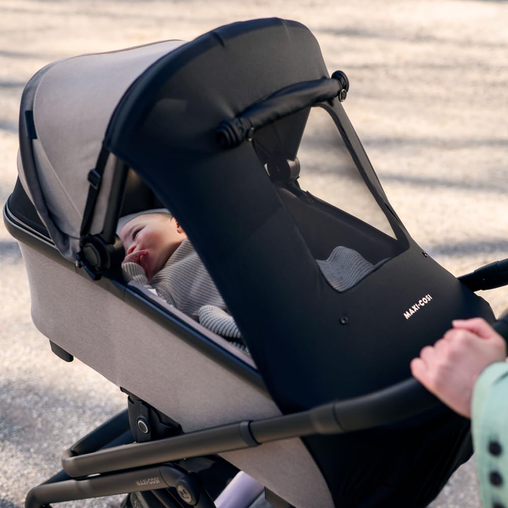 Maxi-Cosi Sonnenverdeck, USF 50+, Baby-Sonnenschutz, Schwarz