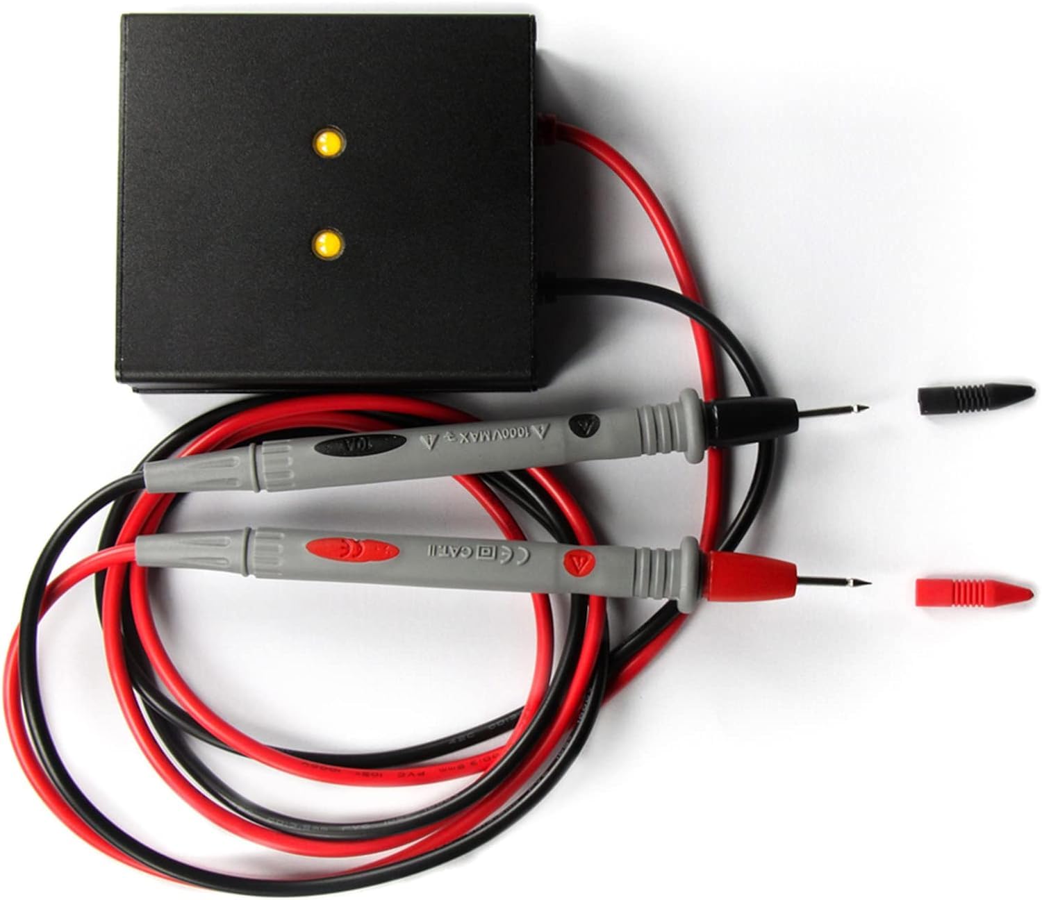 Capacitor Discharge Tool – with LED Light Fast & Safe Discharge for Automotive, HVAC & High-Voltage Capacitors, Including CRT TVs, UK-Compliant Safety Tool for Electricians & Technicians