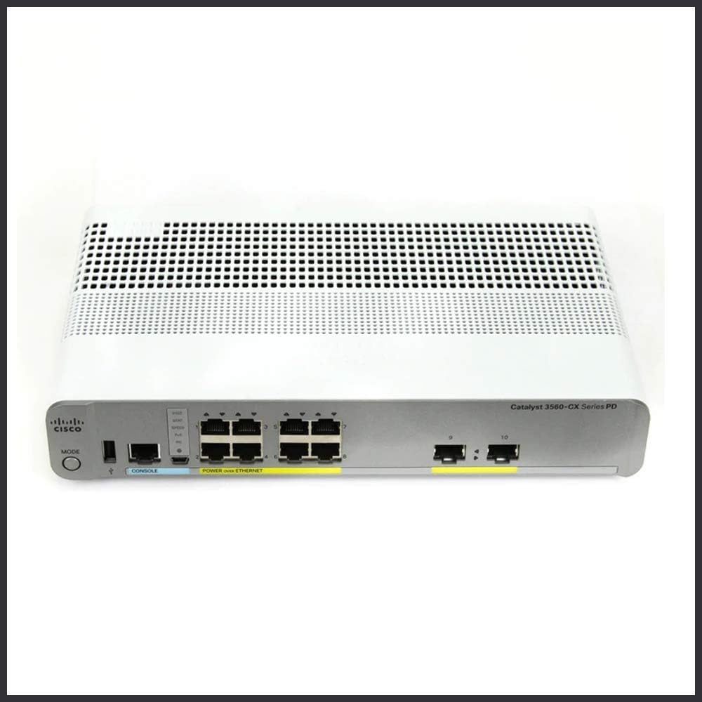 Cisco Networks Catalyst Switch | WS-C3560CX-8PC-S (Refurbished)