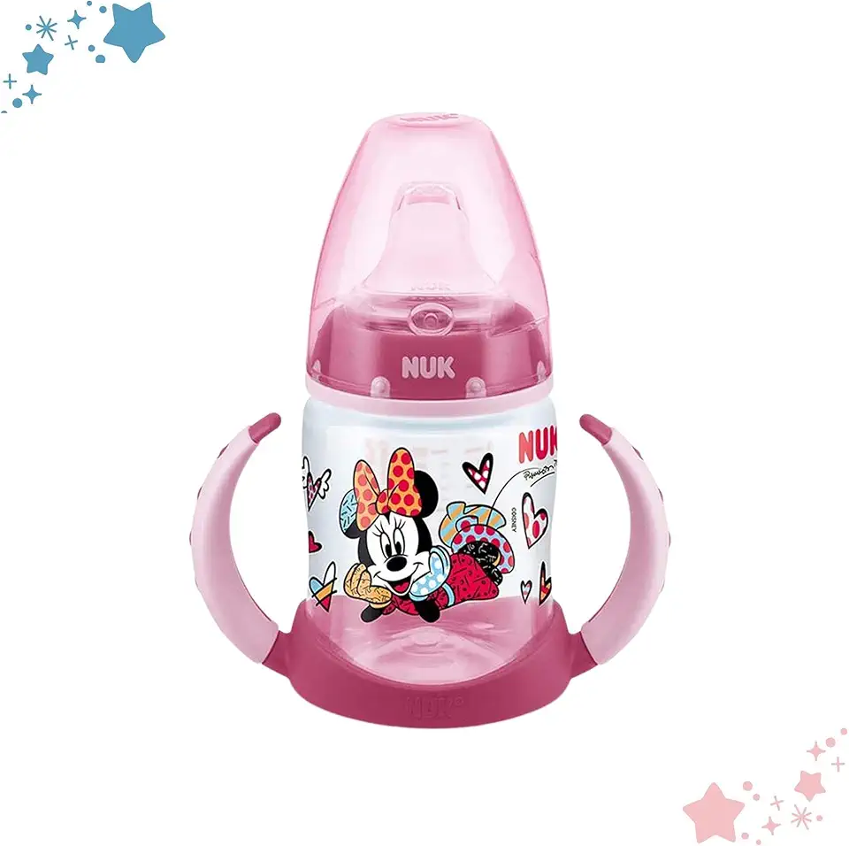 NUK Copo De Treinamento First Choice Minnie Mouse By Romero Britto Rosa 150 Ml