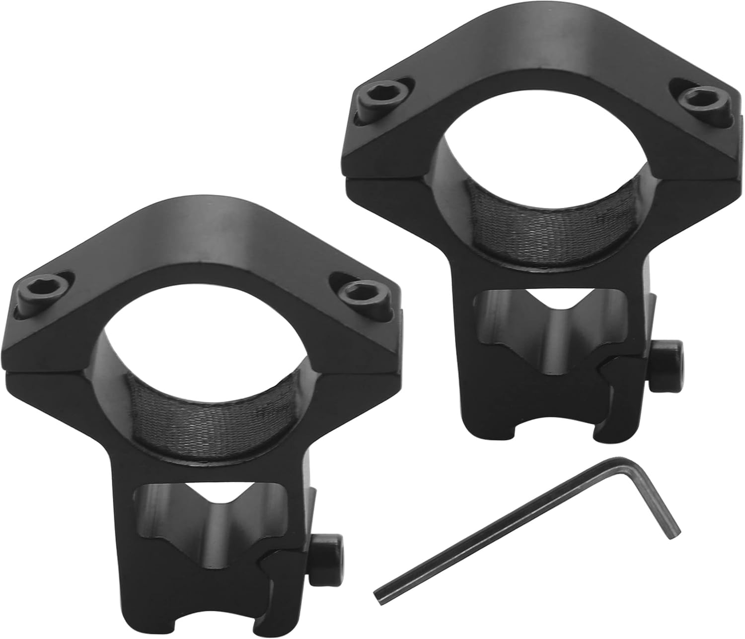 Atom Optics 1 inch Scope Rings Mount for 11mm Dovetail Rails High/Medium Profile (Mediun-0.92 inch) : Sports & Outdoors