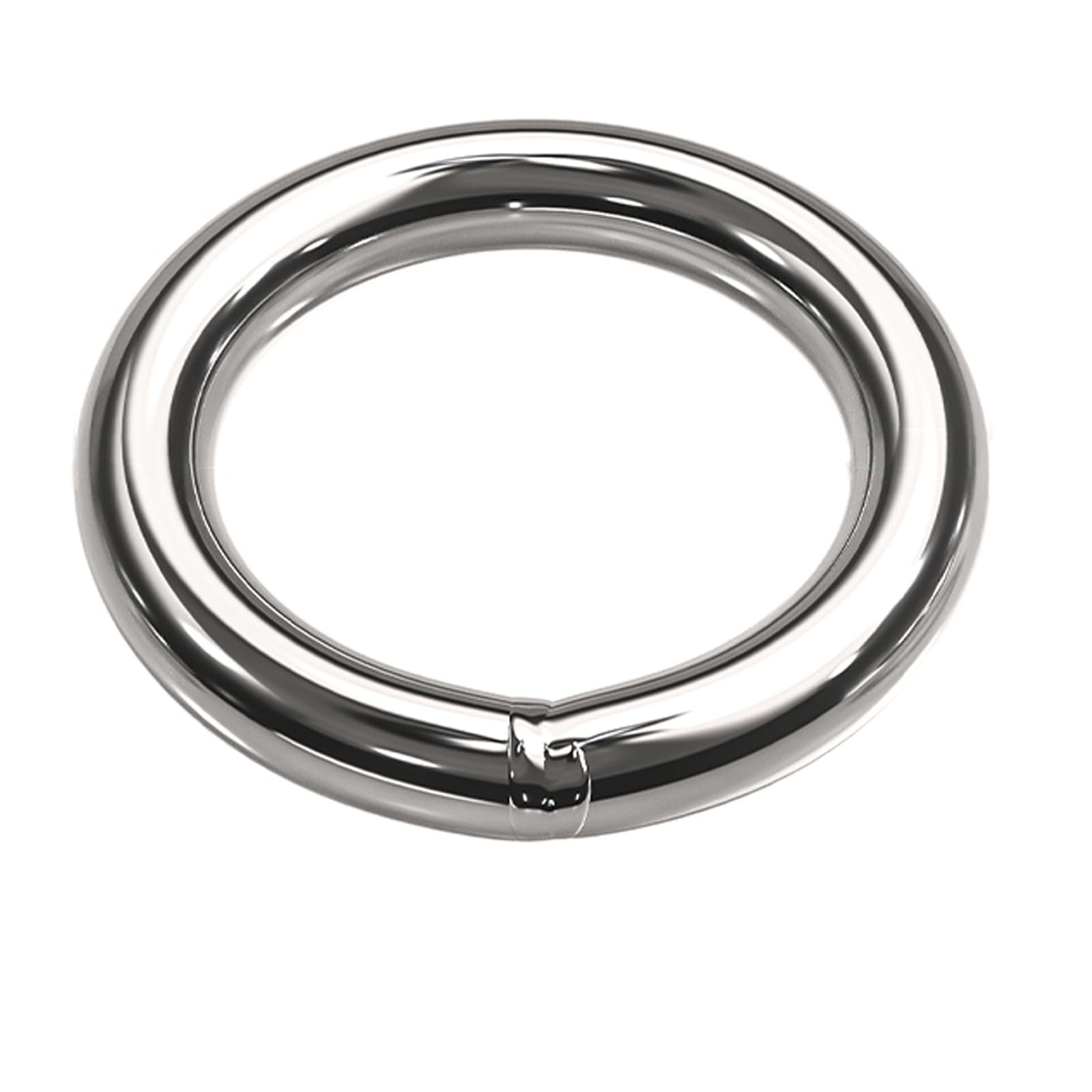 Metalowy pierścień typu O-ring, Pierścień uszczelniający typu O ze stali nierdzewnej 304, spawany, okrągły, bez szwu, do zawieszania ozdób, średnica zewnętrzna 250-600 mm