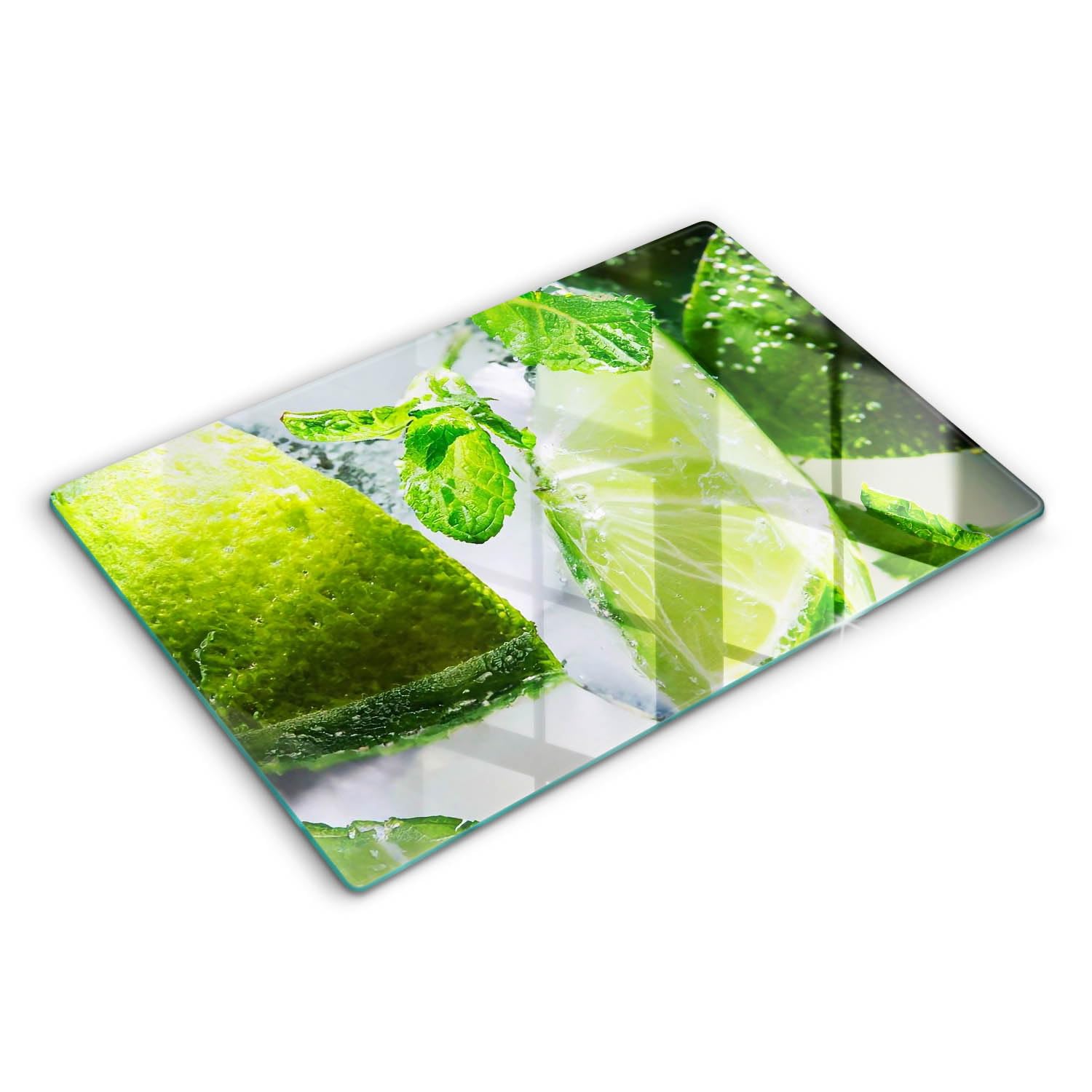 Planche induction Wallfluent 80x52cm verre trempe premium protection plaque et plan de travail