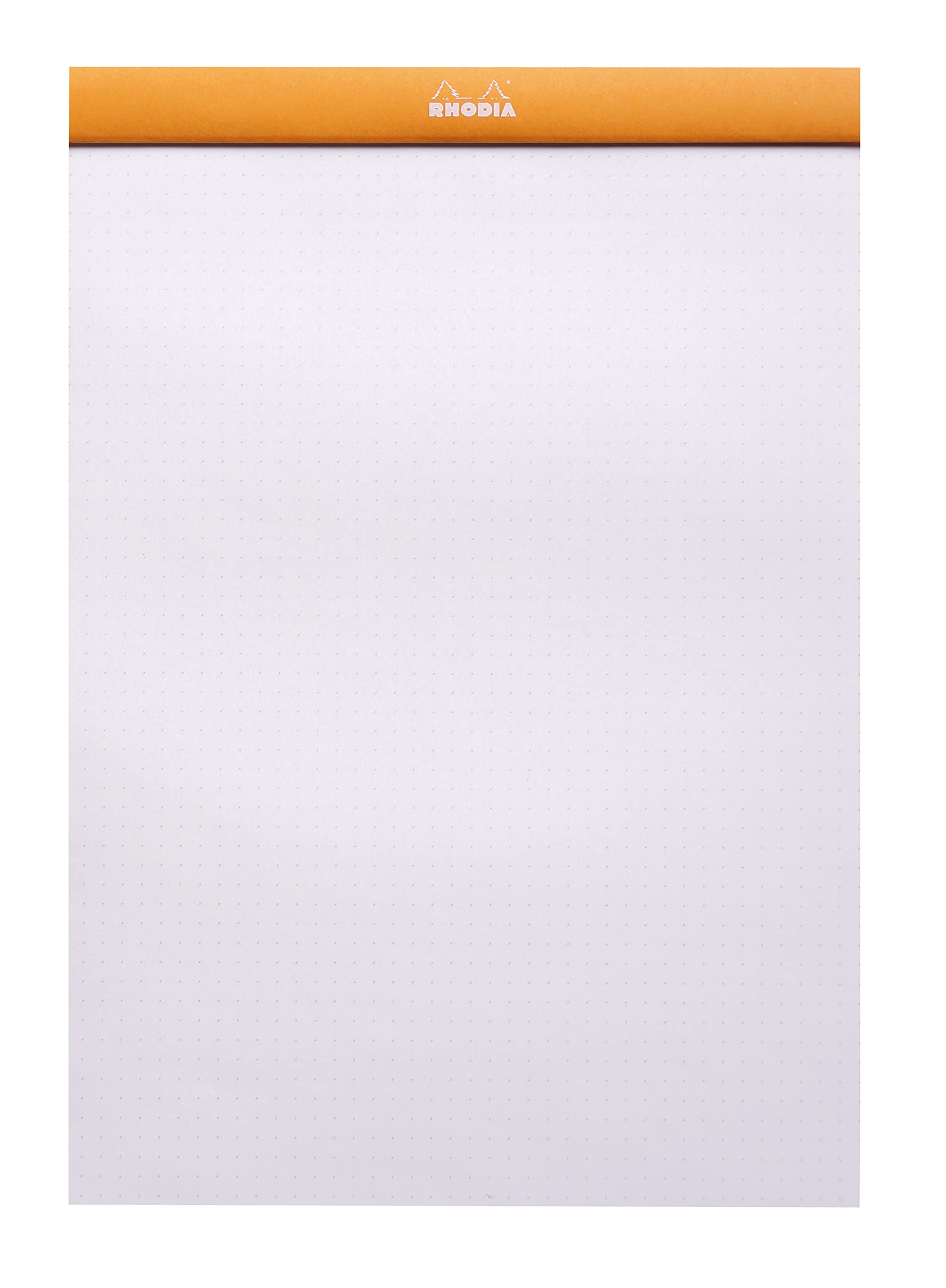 RHODIA 12559Cpack - Geniet Notitieblok dotPad N°12 Zwart - 8,5x12 cm - Dot Stippen - 80 Afscheurbare Bladen - Clairefontaine Wit Papier 80 g/m² - Gecoate Kartonnen Omslag - Pak van 10 Notitieblokken