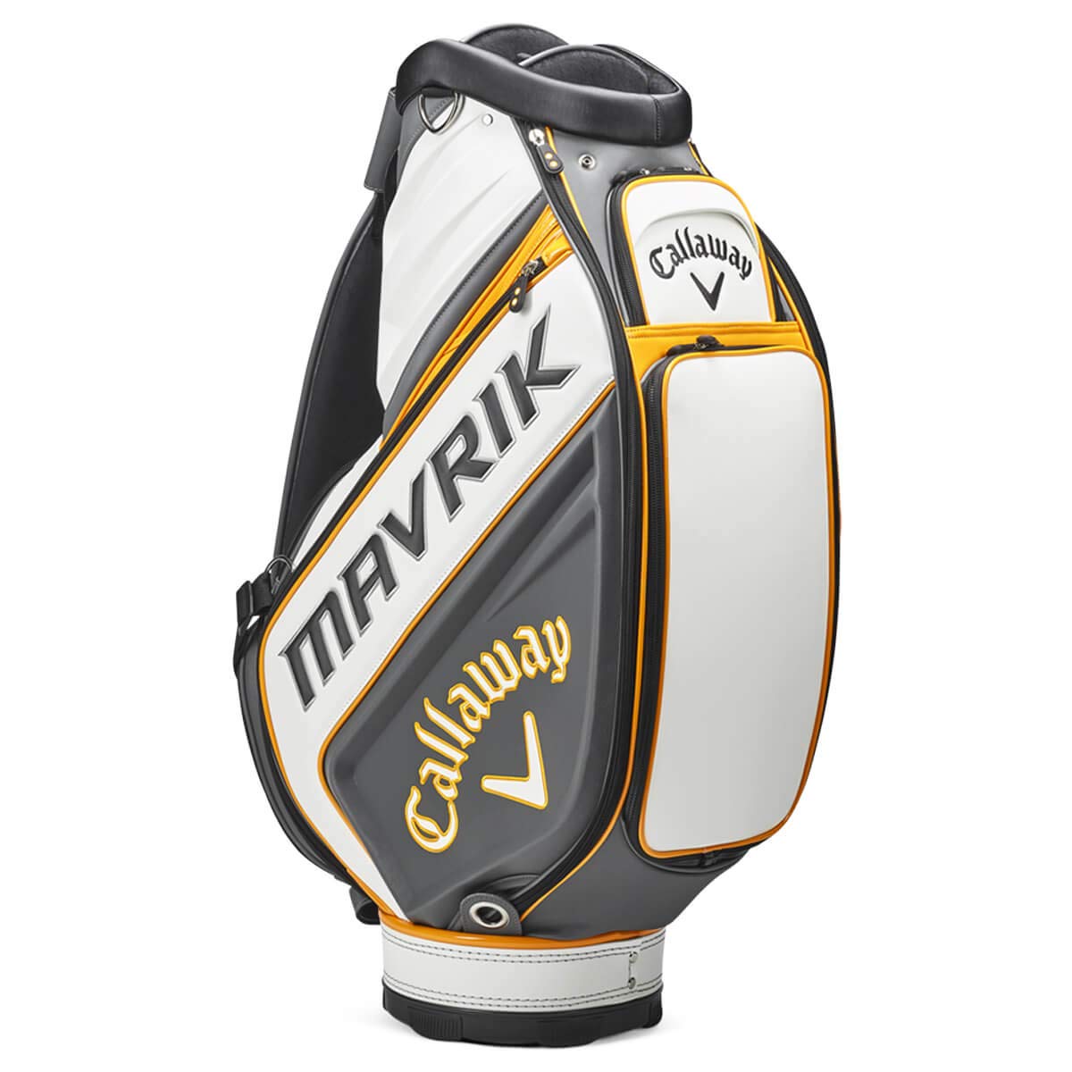 Callaway mens Golf 2020 Mavrik Staff Bags (Staff Bag) BLACK/WHITE