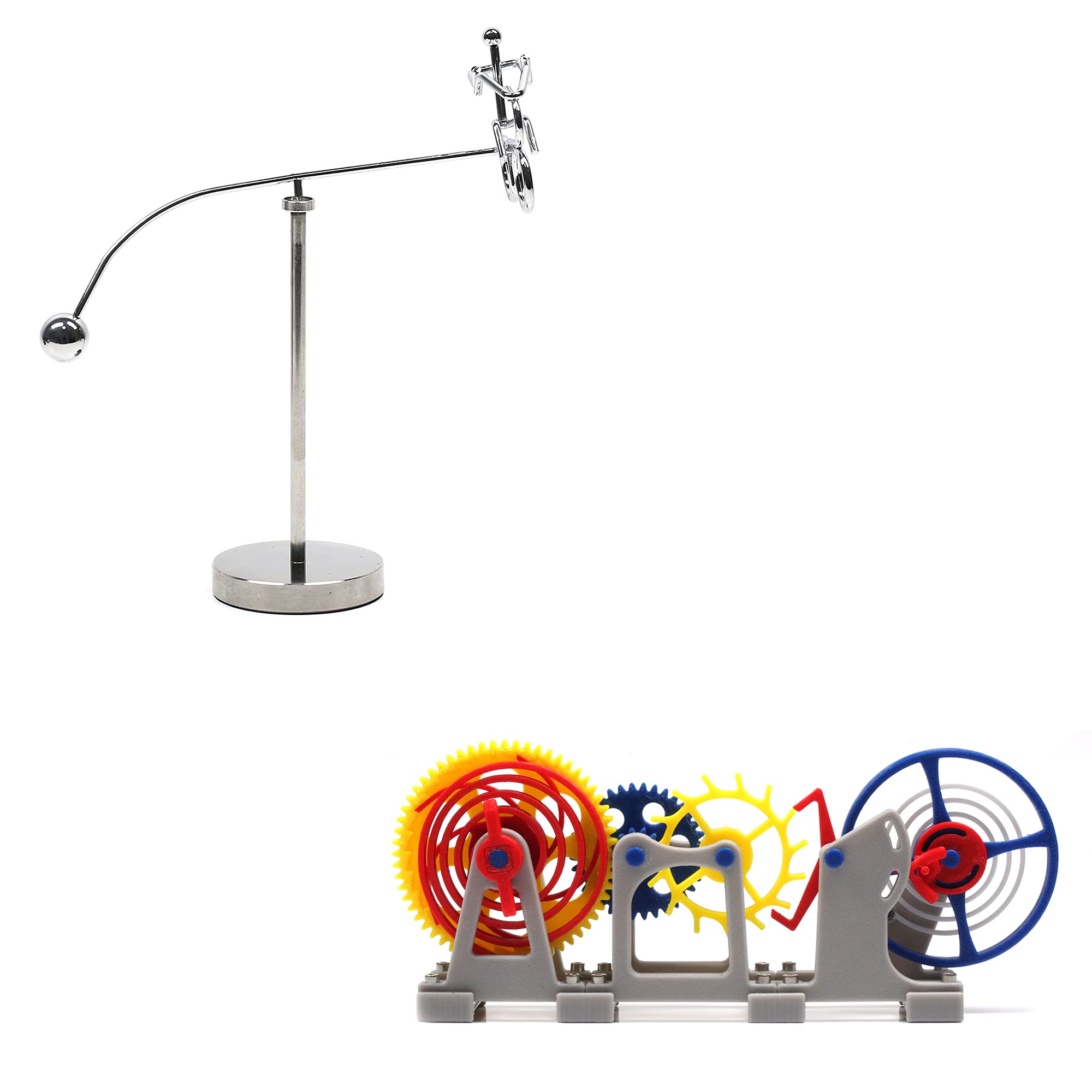 MagicTechSteel Balance Toy & 3D Printing Making Tourbillon Escapement Structure Clock Imitation Movement Model PH03-JY09