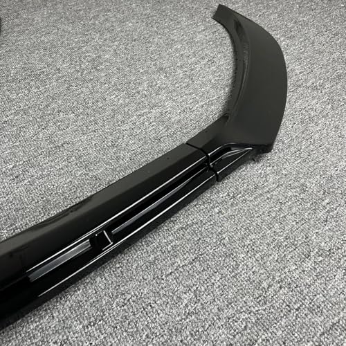 Kit lèvre avant pour Seat Ibiza MK5 2017-2025 spoiler de pare-chocs noir brillant
