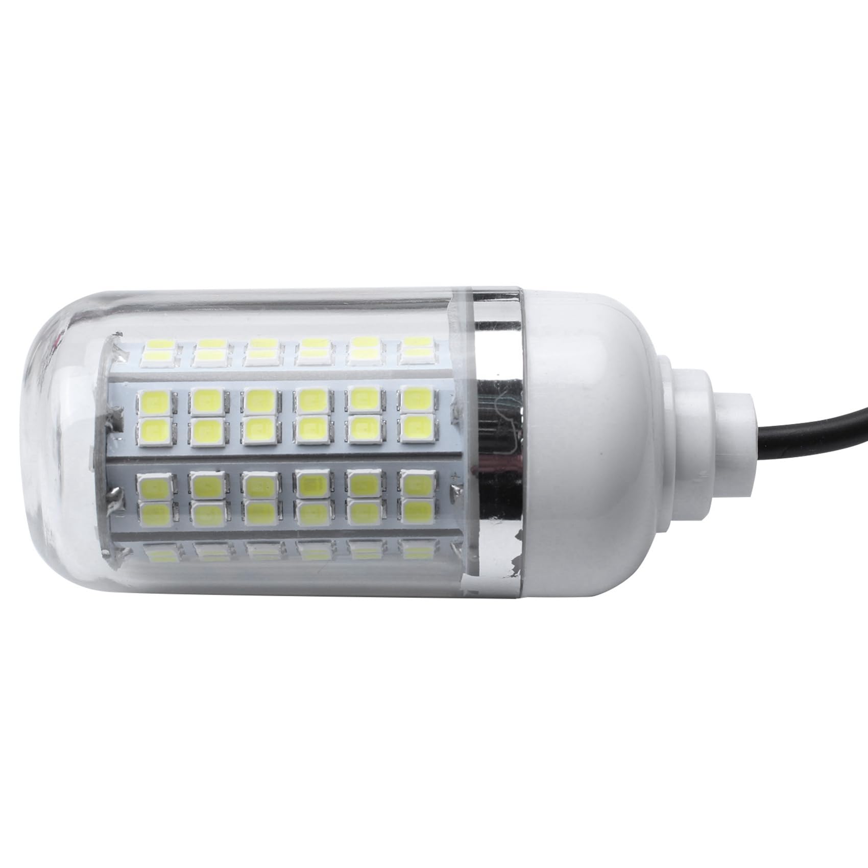 5X 12V 15W Luz de Pesca 108 Piezas 2835 LED Luz de Pesca Submarina Señuelos Lámpara de Buscador de Peces Atrae Gambas Calamares Eufausiáceos (+ Luz)