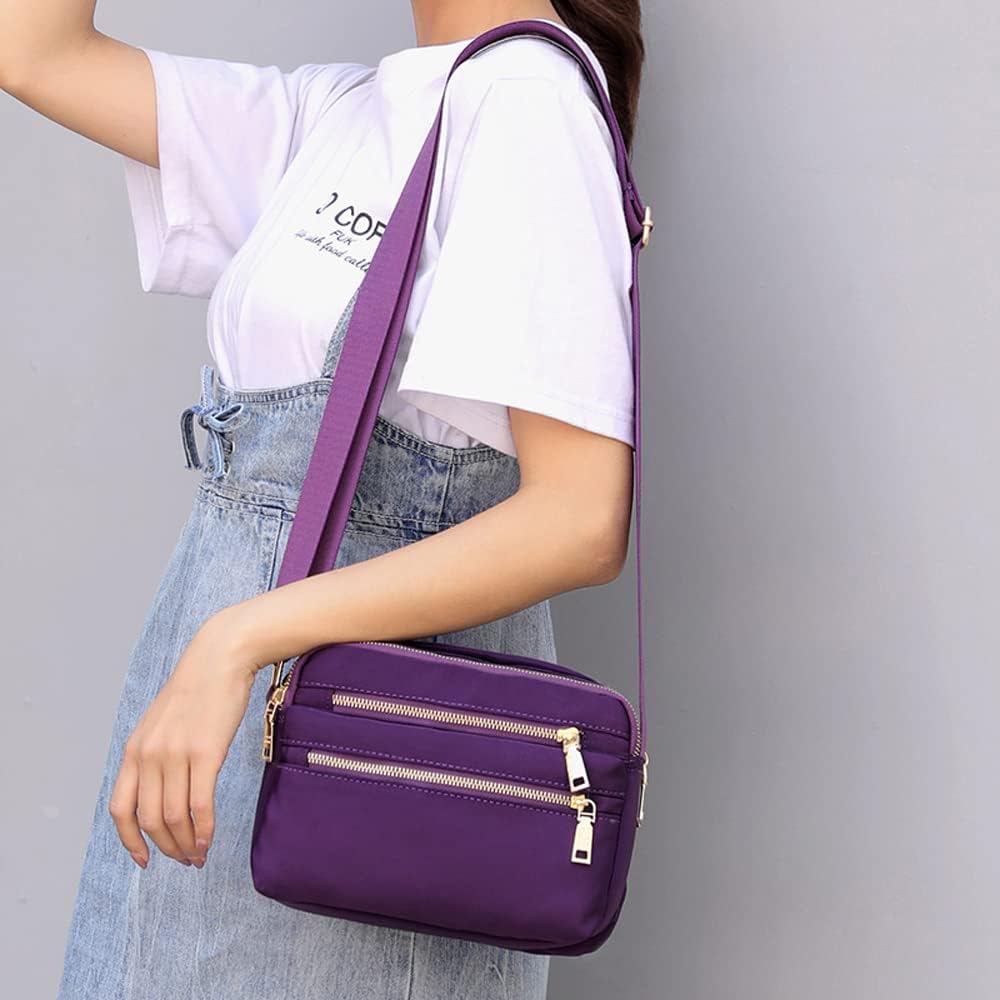 Small Crossbody Purses for Women Multi Pocket Casual Crossbody Bag Cellphone Wallet Purse Shoulder Bag - Image 4