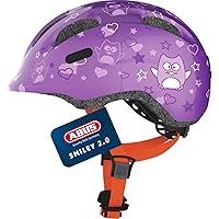 ABUS Casco Smiley 2.0 per bambini - Robusto casco da bici per bambini e bambine