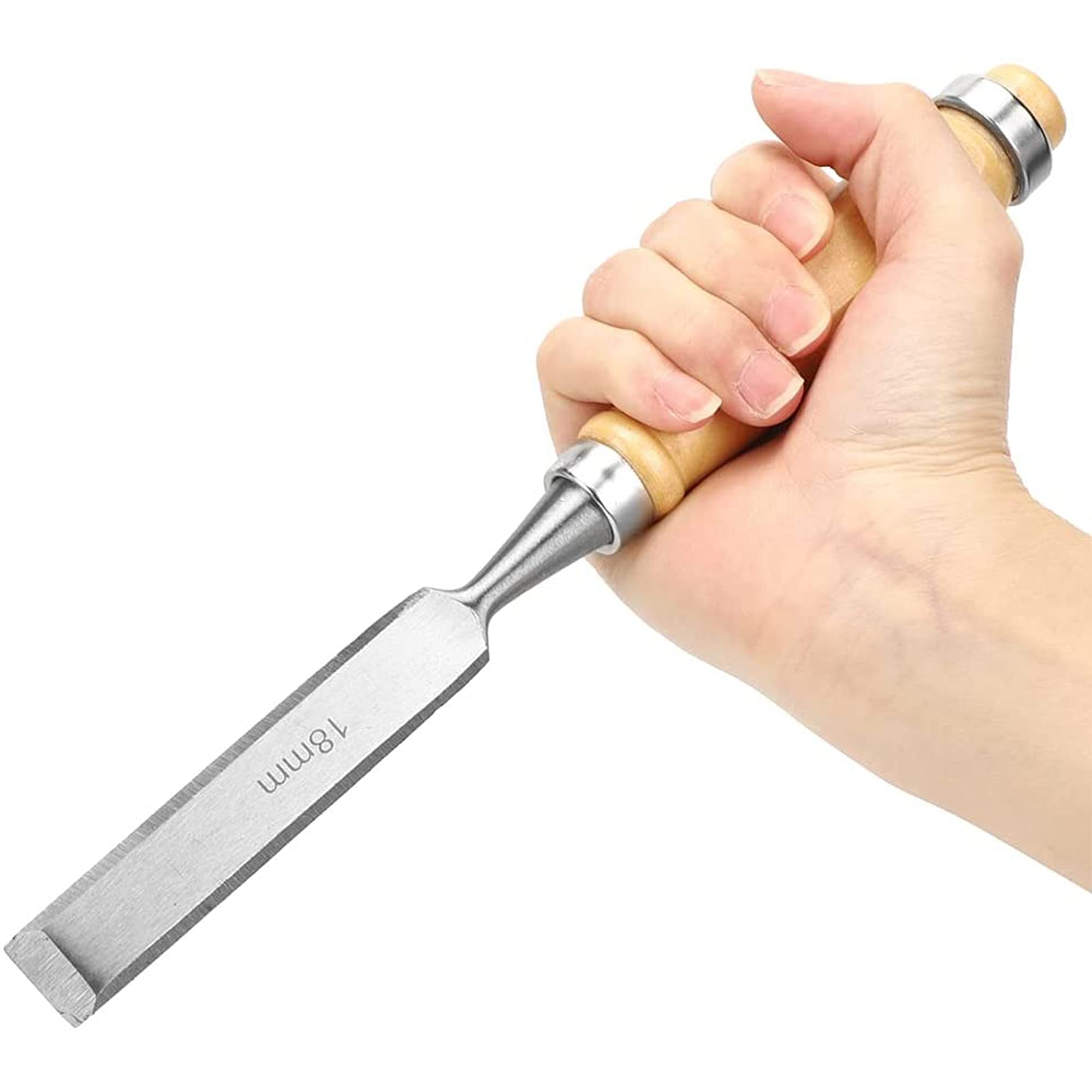 Juego Cinceles Para Madera Para Trabajar Madera Cincel Acero Con Alto Contenido Carbono Mangos Haya Cabezal Corte Para Tallar Juego Cinceles Profesionales Ancho 6mm a 32mm