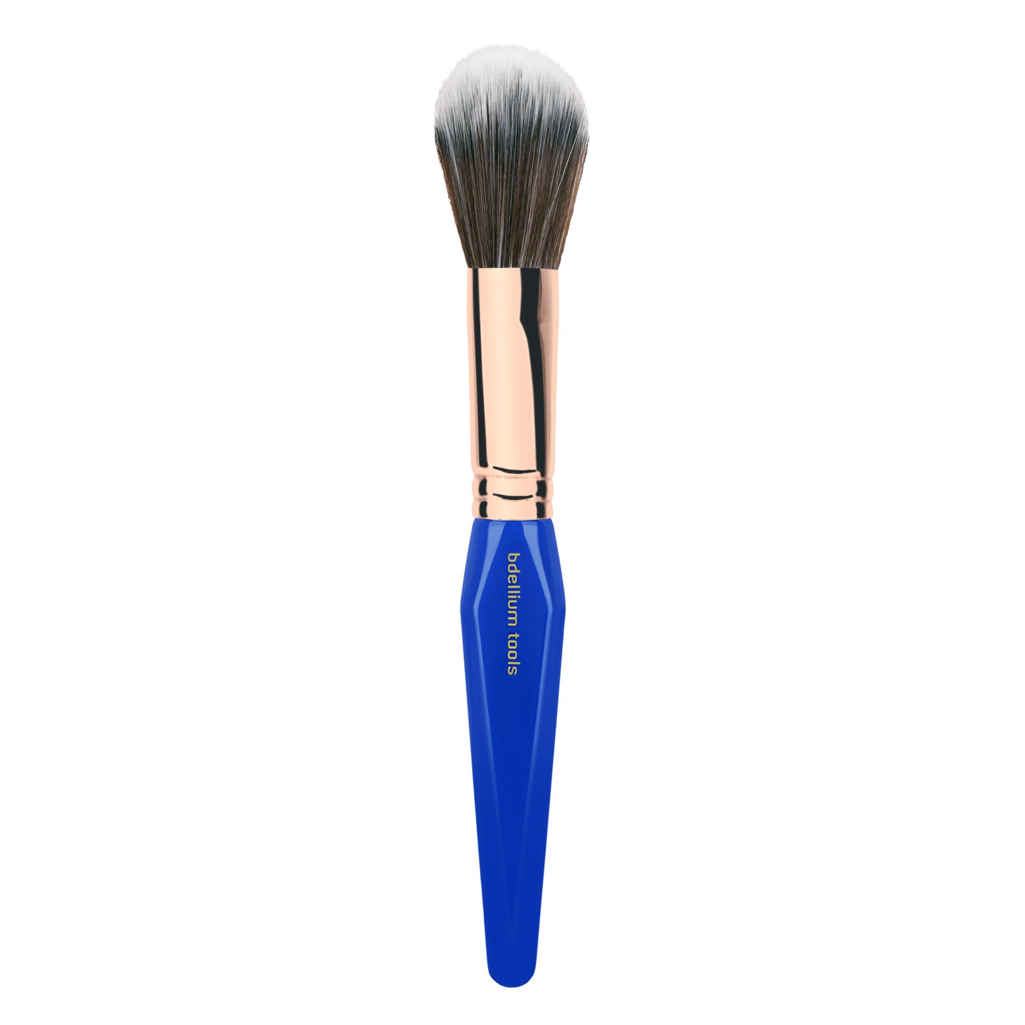 Bdellium Tools - Pennello professionale per trucco, serie triangolo dorato - Duo Fibre Powder 985