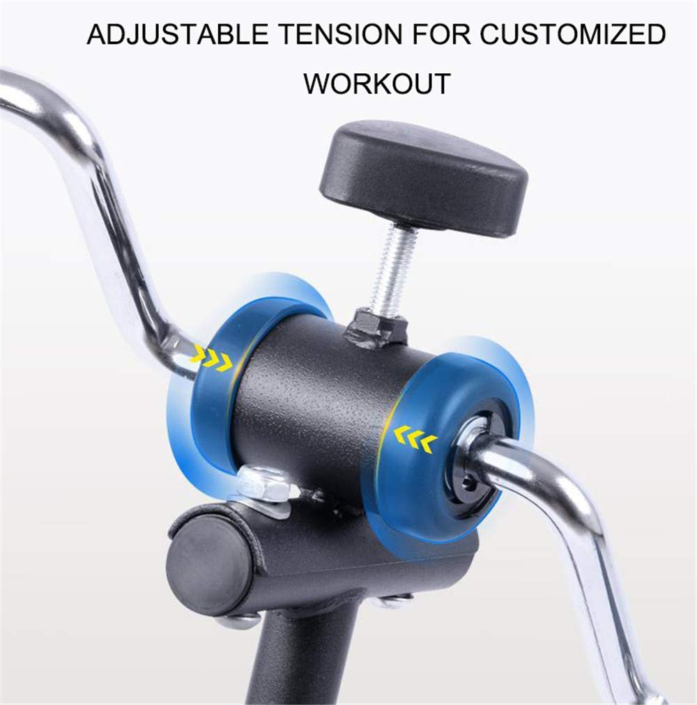 Pedale Ginnico - Pedale Portatile per Esercizi per Piedi, Mani, Braccia, Gambe - Pedale per Cyclette Sicuro, Attrezzatura da Palestra per Riabilitazione Fitness