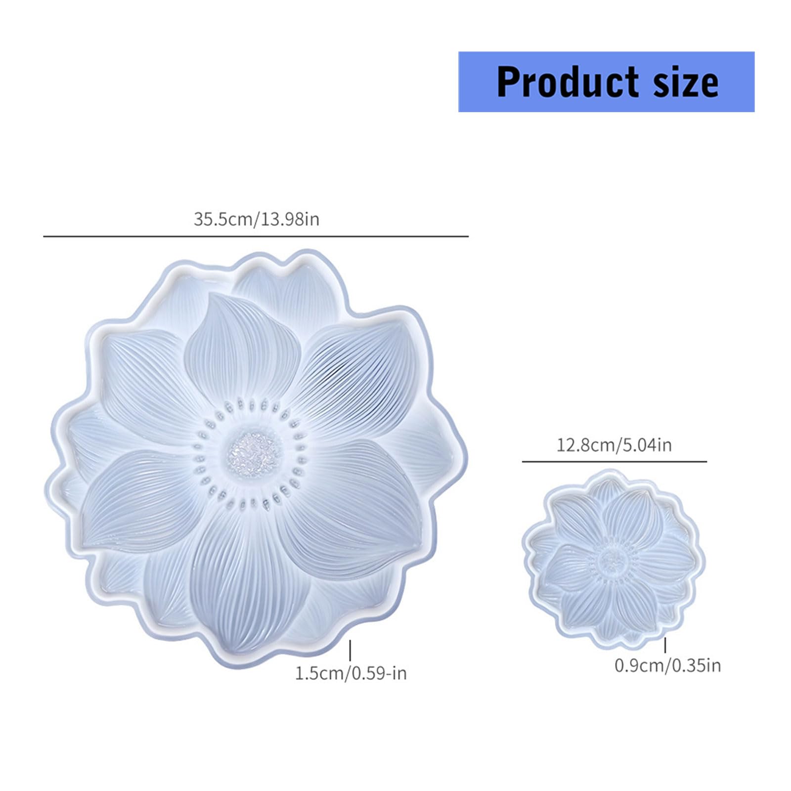 Set stampi in silicone per fiori, ideale per dessert, regalo per panettiere, pentole in silicone resistente calore