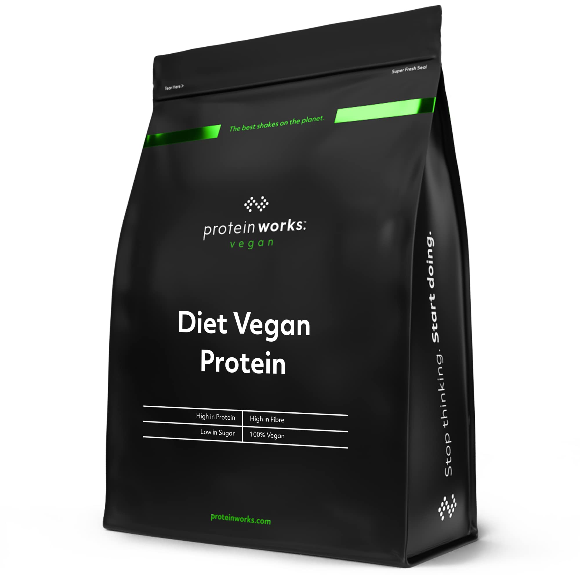 Protein Works Diet Vegan Protein / CHOCOLATE SILK/ 500g / Shake der aus erstklassigen Eiweißressourcen und wirkungsvollen Extrakten hergestellt wird.