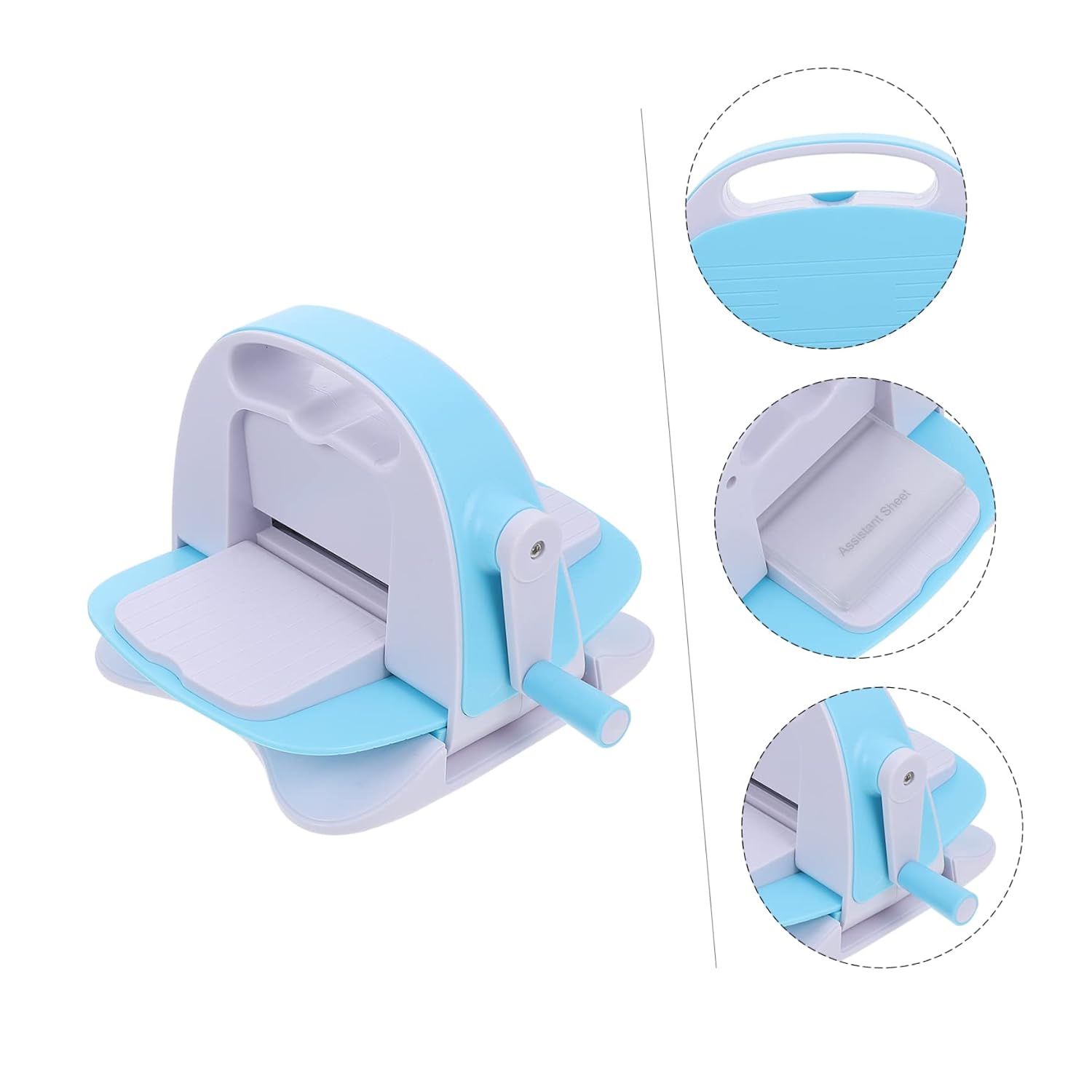 1set Die Cutting Embossing Machine Manual Scrapbooking Cutter Easy to Use Store Crafting Tool for Projects Photo Albums and Cards