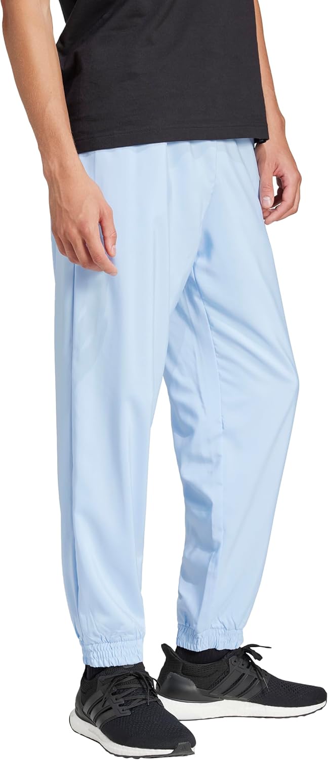 Adidas Mens Essentials Small Logo Elasticated Stanford Pants - Image 3