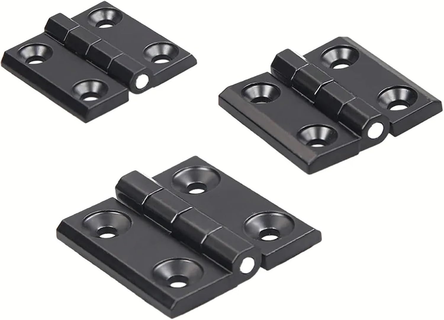 Door Butt Hinges Heavy-Duty Backflap Hinges Aluminium Box Distribution Box Electrical Cabinet Door Hinge Industrial Hardware(60x60mm)