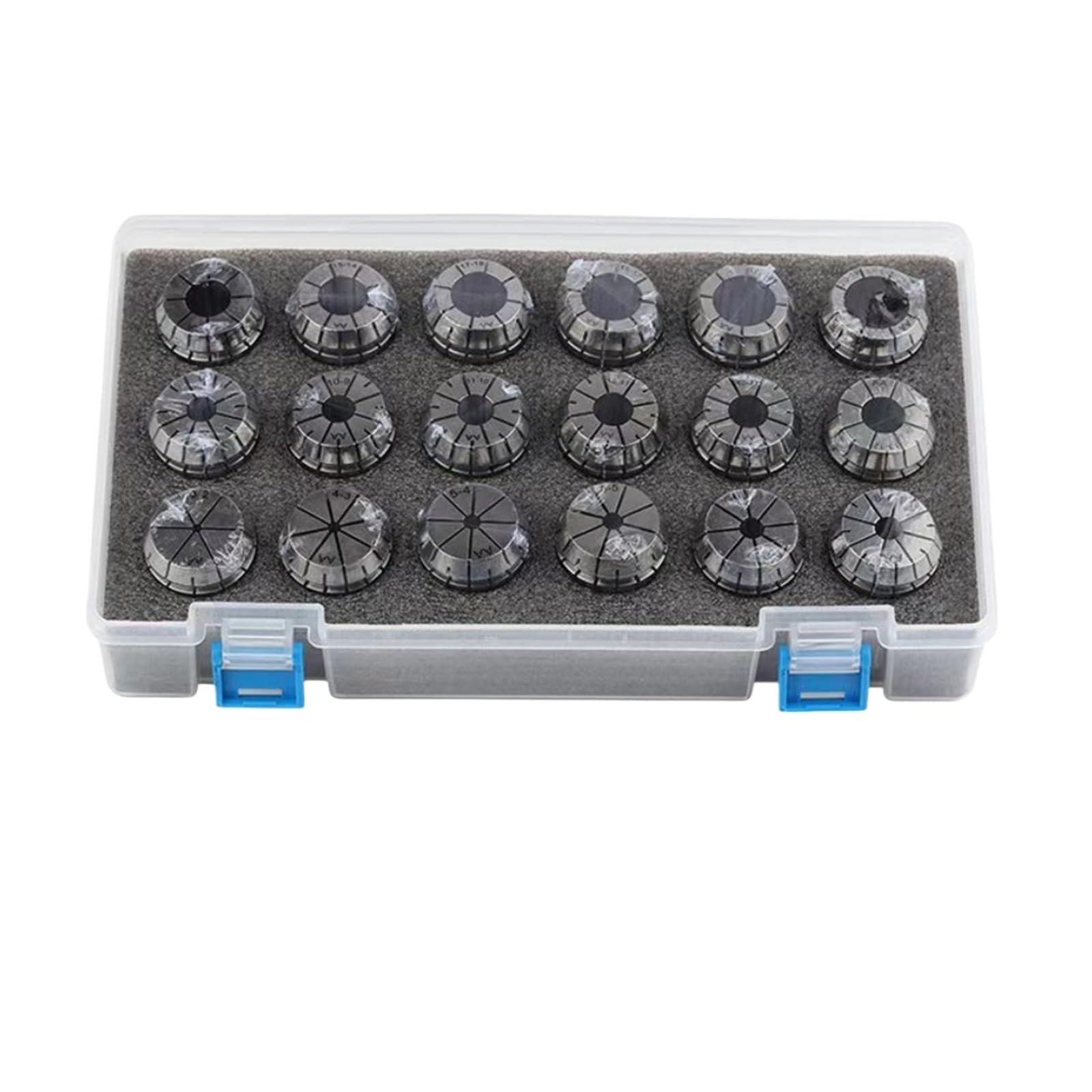 Dcdcd Aa(0.008) Er11 Er16 Er20 Er25 Er32 Er40 Set Er Spring Collet Chuck 0.015Mm 0.008Mm For Cnc Milling Tool Holder Engraving Machine Lathe(,Er20-15Pcs)