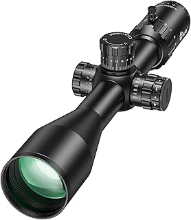 CVLIFE BearSwift 5-25x56 FFP Scope - First Focal Plane Scope with Illuminated Reticle, Zero Stop, Parallax Adjustment, Scope Rings - Long Range Scope 34mm Tube - CVLIFE