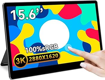 Amazon.co.jp: ViewNico 15.6インチモバイルモニター タッチ 2880