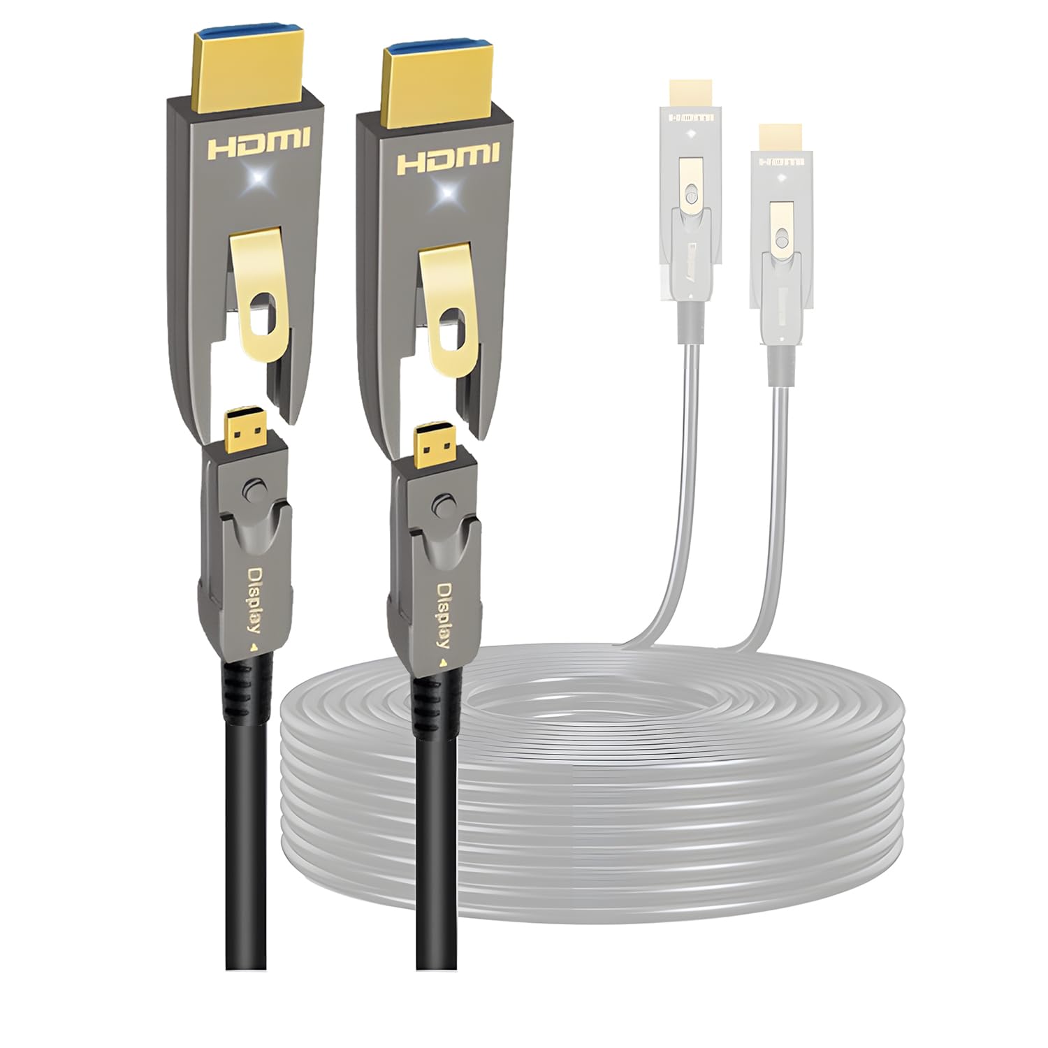 Amazon | 日本の中小企業 8K@60Hz 光ファイバー hdmi 2.1 ケーブル