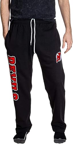 Calhoun - Pantalones deportivos oficiales de la NHL con forro polar para hombre