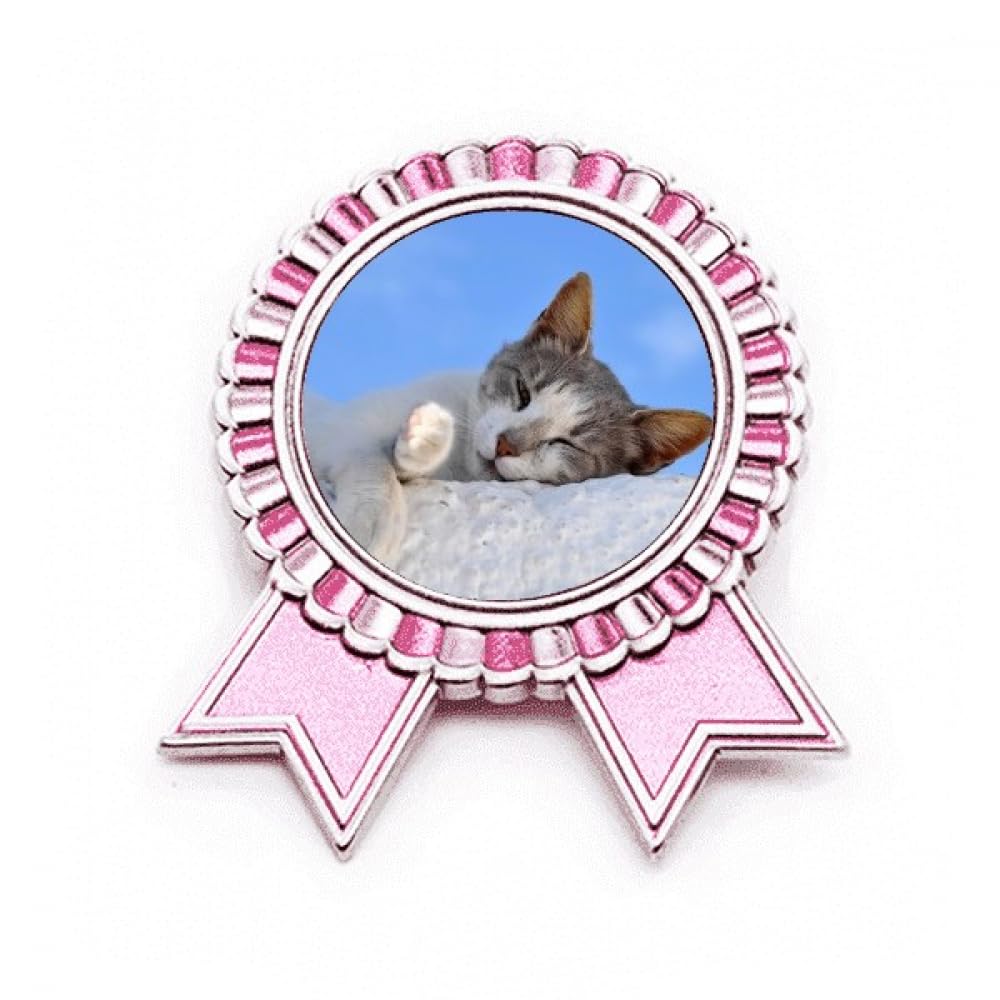 Broche rose pour chat idéale pour habiller son panier