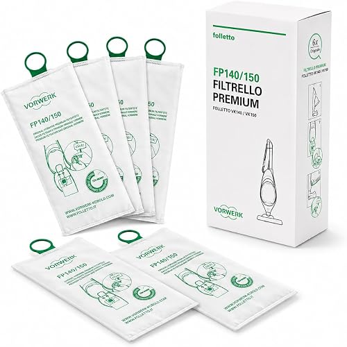 Sacchetti Folletto Vk 140 E Vk 150, Filtrelli Originali…