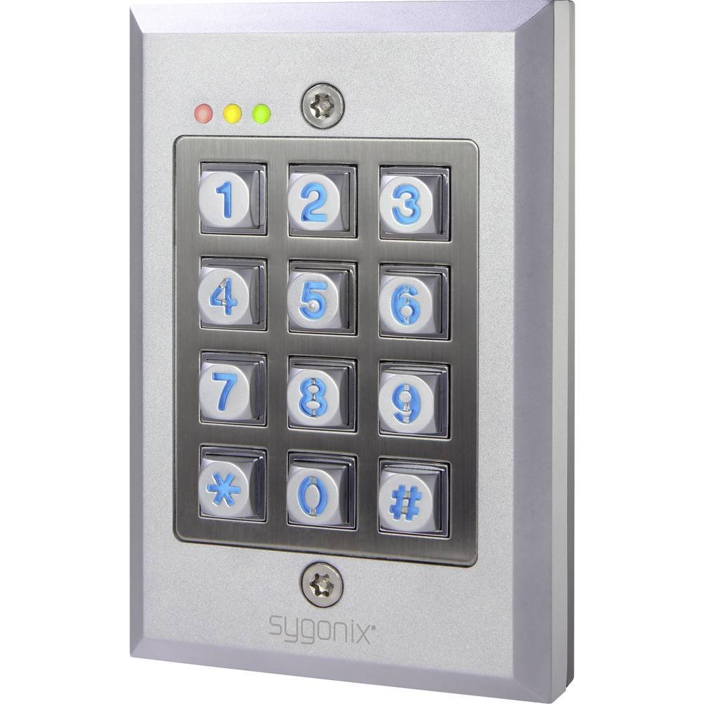 Sygonix SY-3118492 Codeschloss Aufputz IP65 mit beleuchteter Tastatur