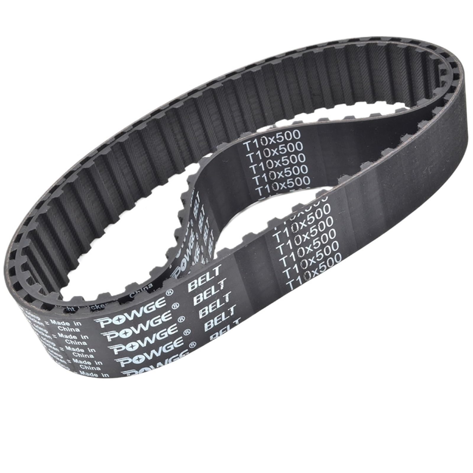 Courroie de distribution T10 anti-glissement longueur 570mm pour outillage