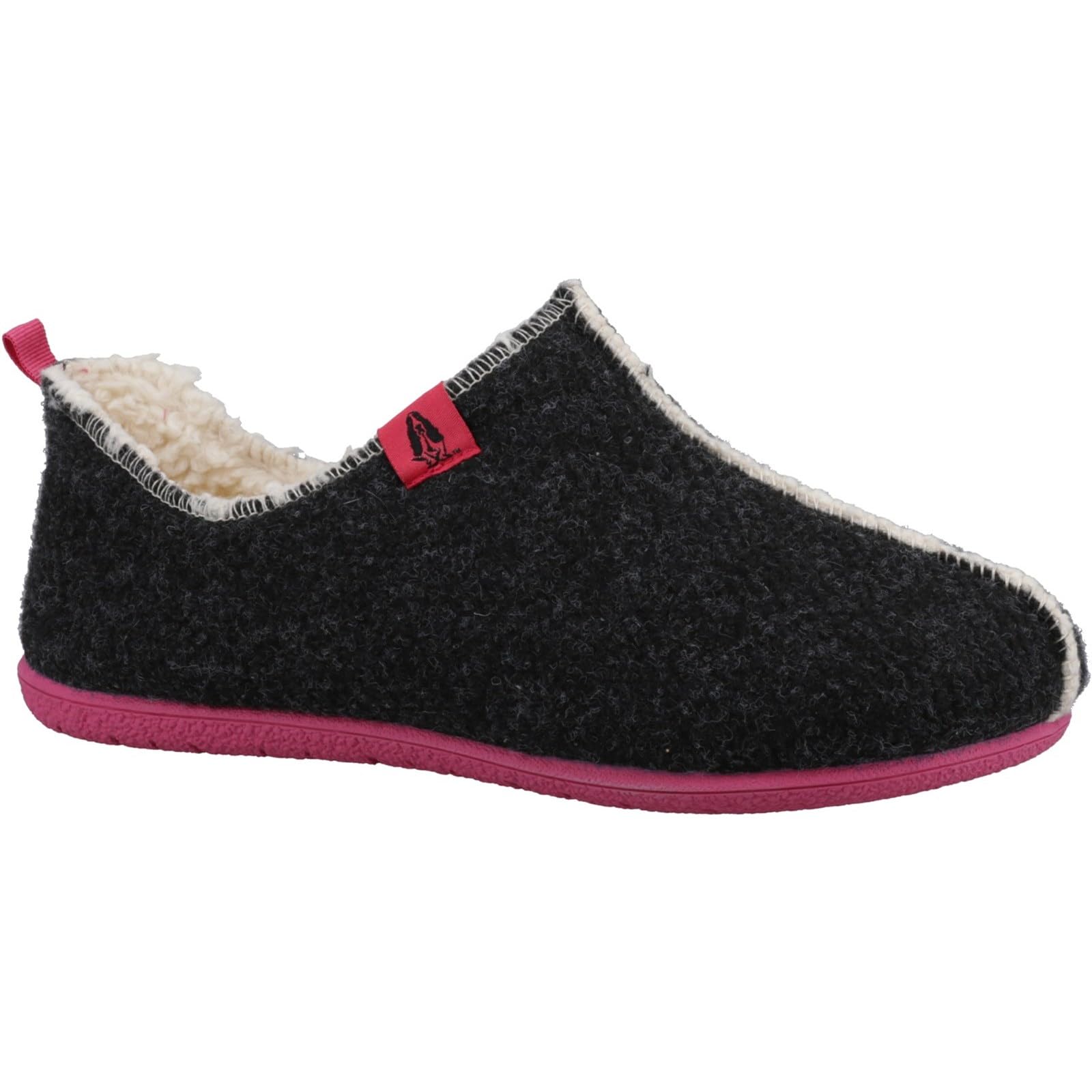 Hush Puppies Women's Good Slippers, Charcoal, 5 UK
