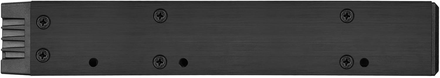 Side view of SilverStone SST-FS202 with mounting screws