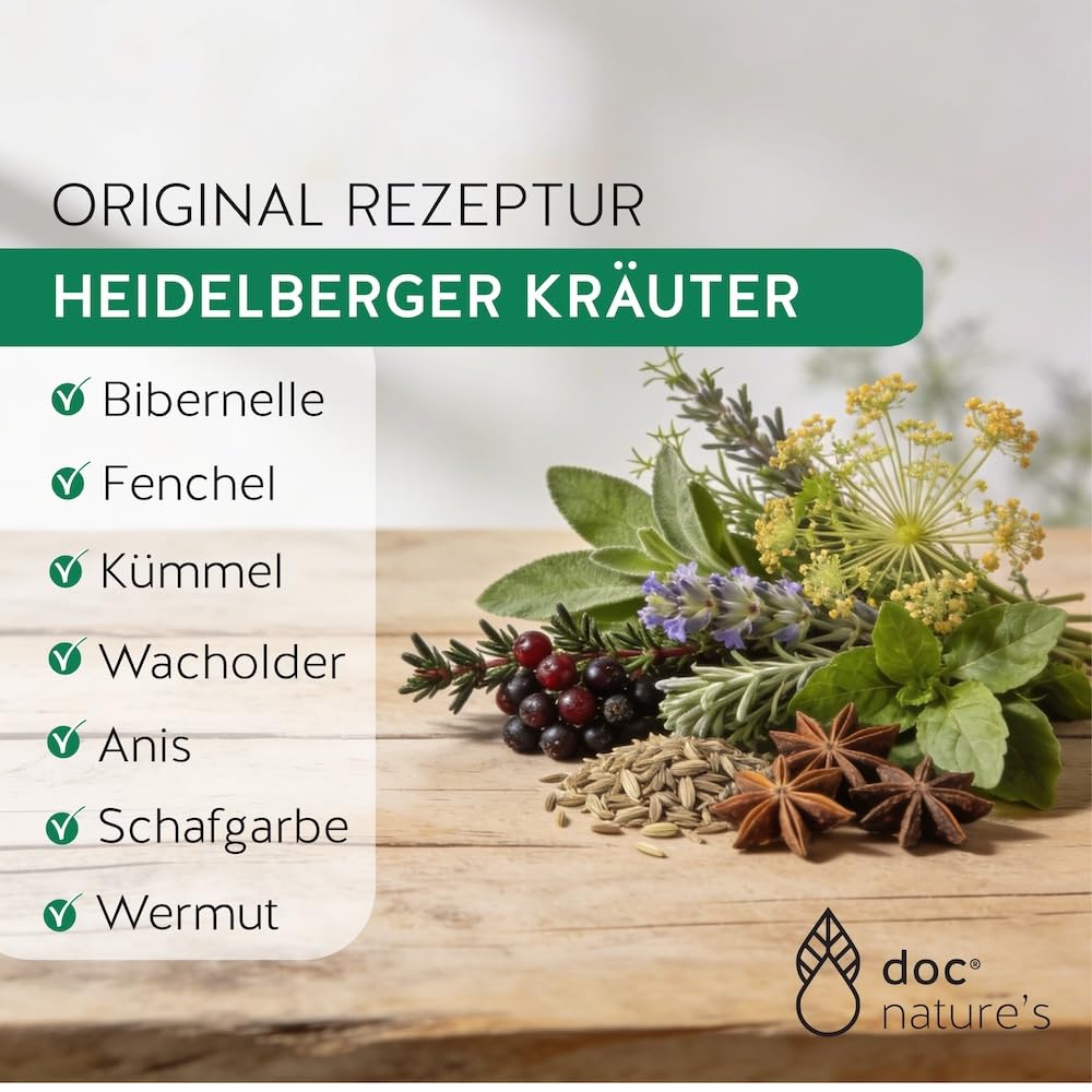 doc nature's Bio-7-Kräuterpulver 3 x 150g | nach Bertrand Heidelberger | Pflanzliche Bitterstoffe in Rohkostqualität | vegan | Gesund & Leben Qualität