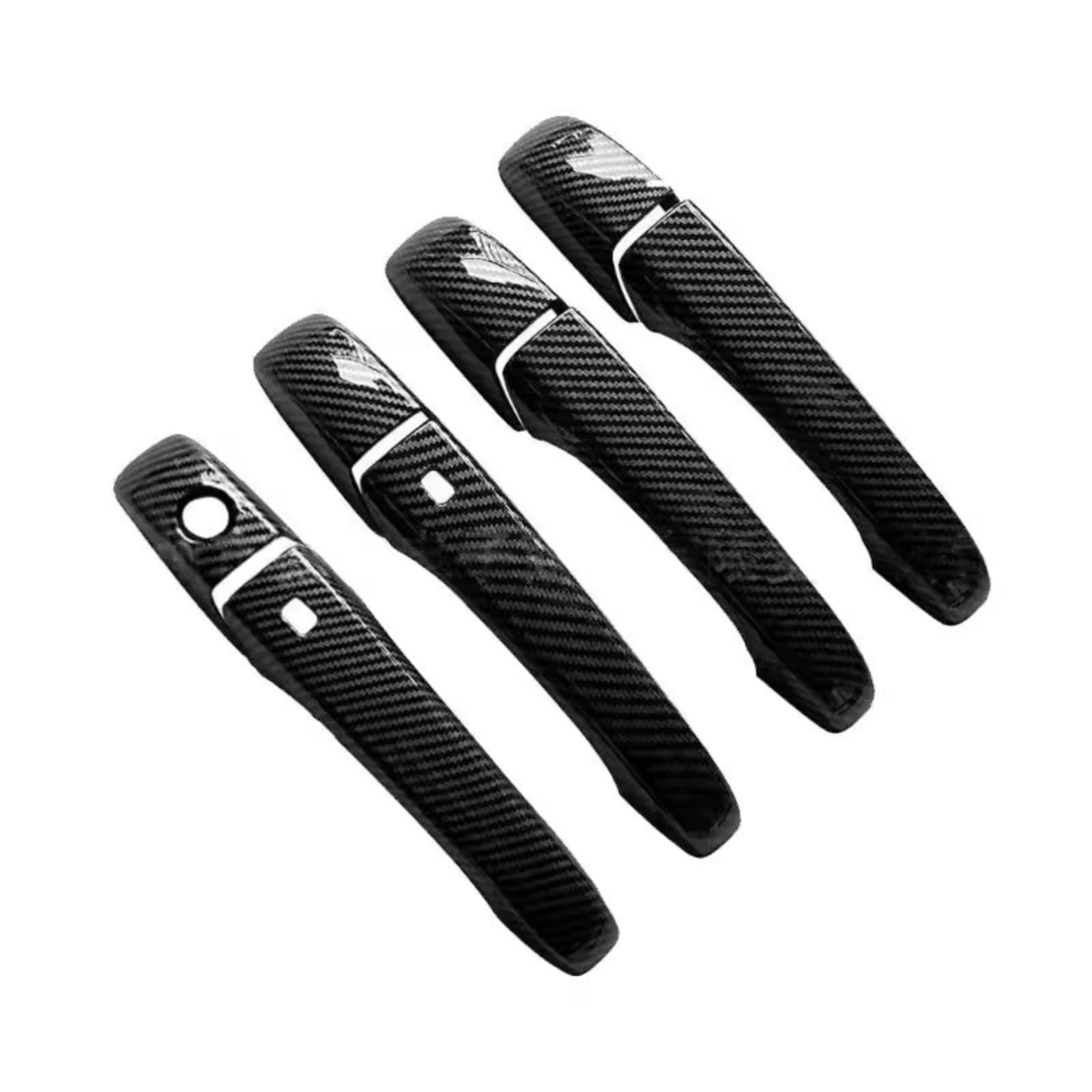 Qdzvalumv One Color Car Door Handles Cover Shell Compatible With Jeep For Grand For Cherokee 2011-2019 Car Door Handle Protective Cover Trim Set Accessories