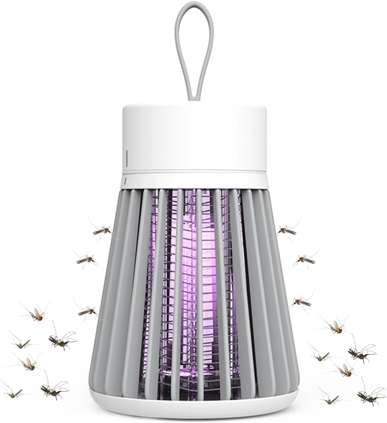 Bug Zapper Indoor & Outdoor,Electric Mosquito Zapper Fly Traps,Cordless Fly Zapper,USB Rechargeable Mosquito Repellent Outdoor Patio Fly Killer for Home,Patio,Hotel,Backyard
