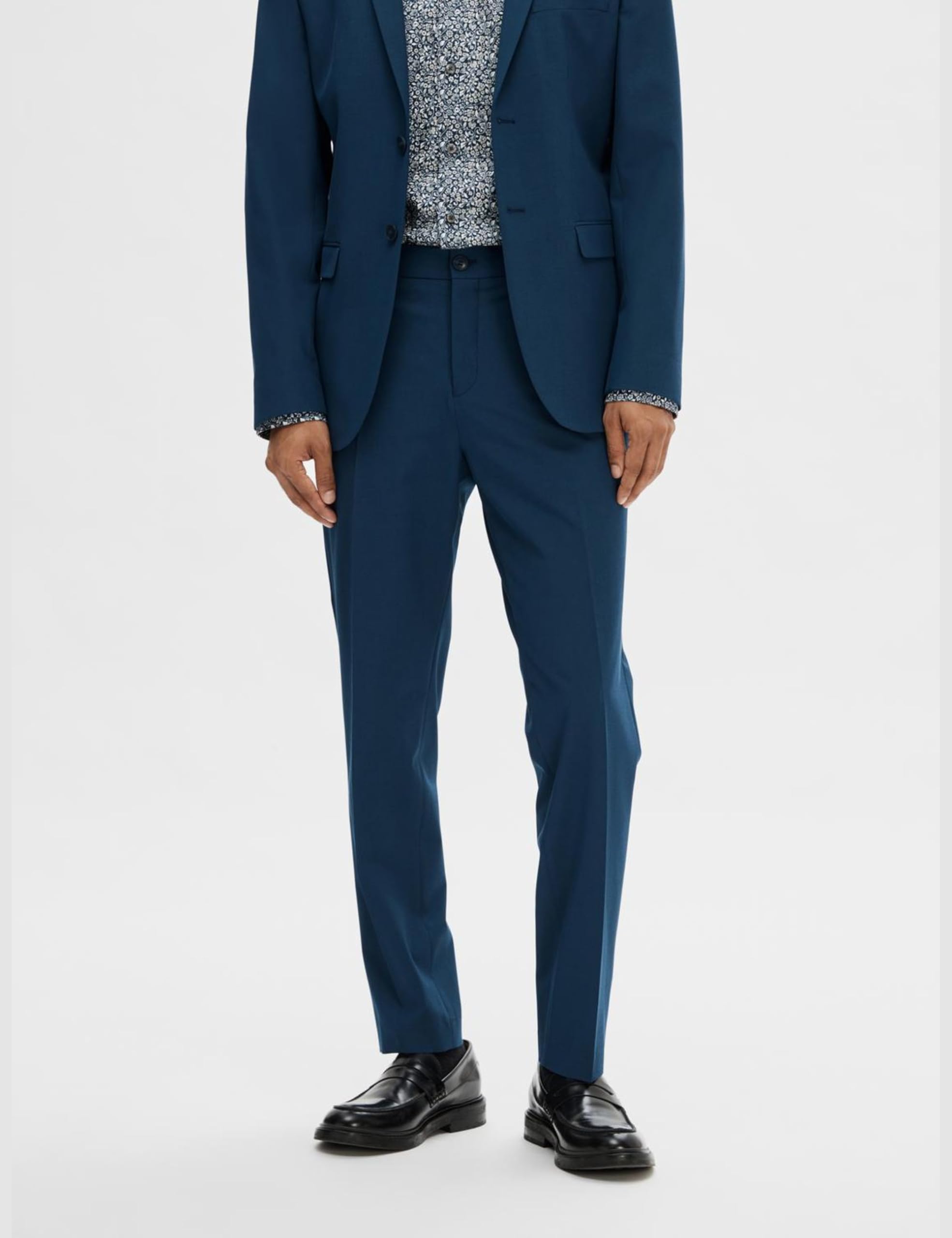 SELECTED HOMME Slhslim-Liam TRS Flex Noos - Pantalones de Traje Hombre
