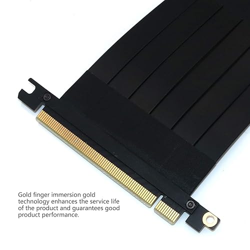 Miniatura 7 de PCI-E Cable de extensión pci Cable de extensión 16x pcie Riser (pcie Extender 90 grados 7.9 in)pcie Riser Cable
