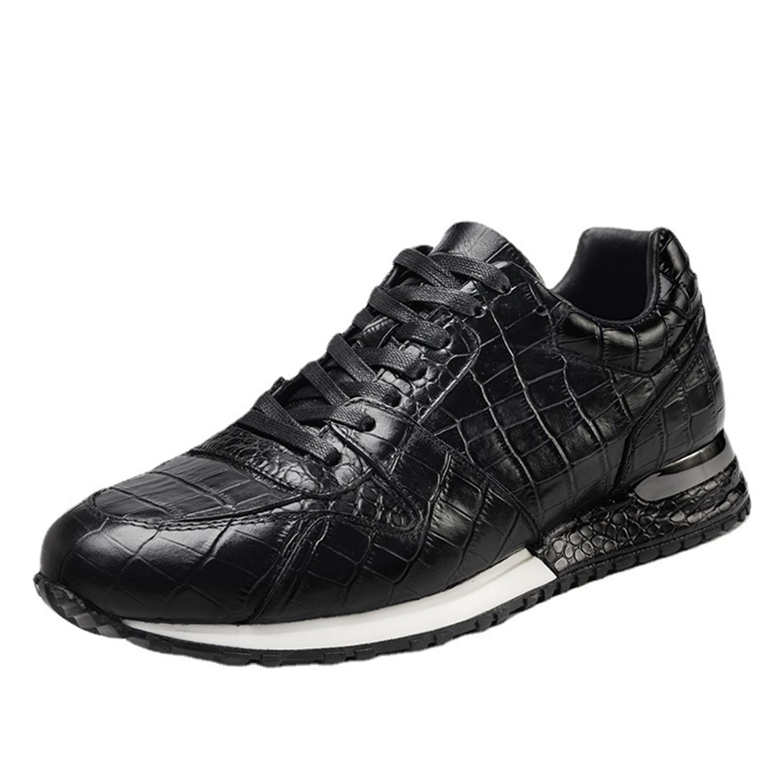 Zapatos de cuero para hombres elegantes y casuales talla 11 5