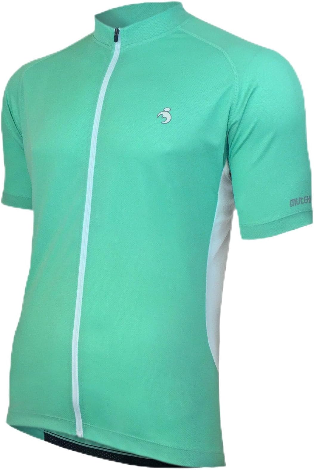 MUTEKI Men's Basic Cycling Jersey (Small, Teal)