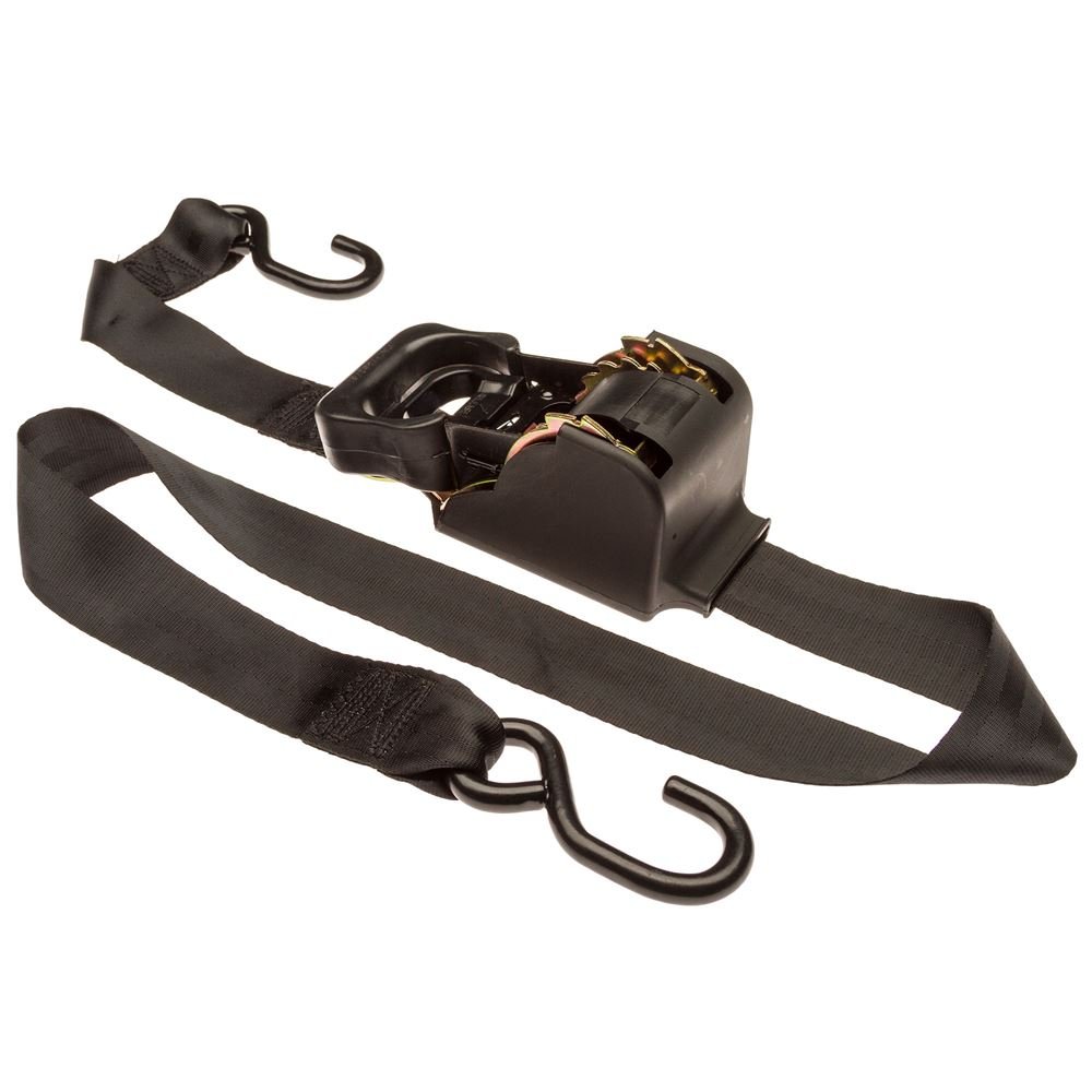 10 ft. Retractable Tie-Down Ratchet Strap