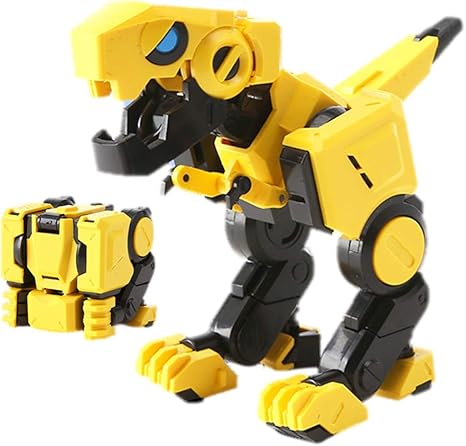 Amazon Co Jp Sowuno 変形する恐竜クリエイティブな恐竜モデルロボットキューブ変形するおもちゃの変形恐竜モデル おもちゃ