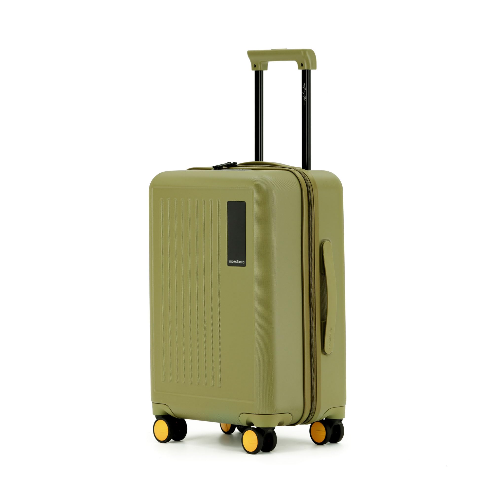 Transit Cabin Luggage | 40 Liters Capacity & Durable Polycarbonate Hardshell | Silent Hinomoto Wheels & TSA Lock | Carry-On Suitcase for Travel | Green | So Matcha 2.0