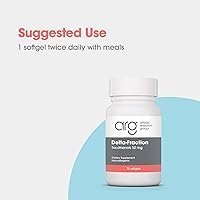 Vista 4 de Allergy Research Group Delta-Fraction Tocotrienoles Suplemento - 50 mg de vitamina E, Annatto, Gamma, Tocotrienoles solamente, sin tocoferol