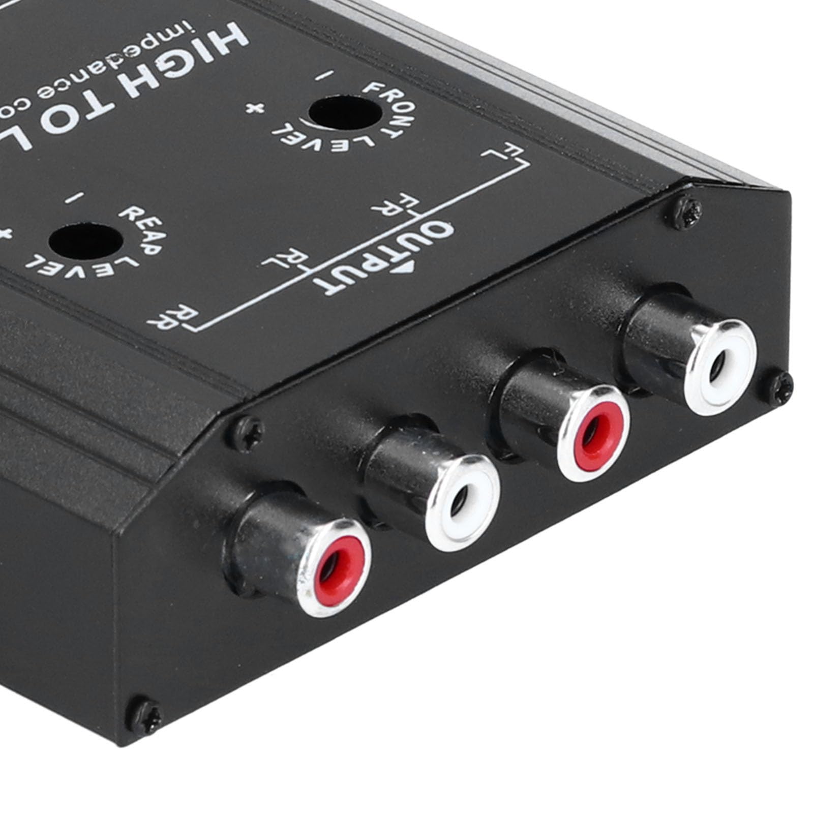 Convertisseur D'impédance o 12V, 4 Canaux, Ligne Haute à Basse, Haut-Parleur Radio Stéréo de Voiture, Filtre de Fréquence,Pièces de Montage embarquées