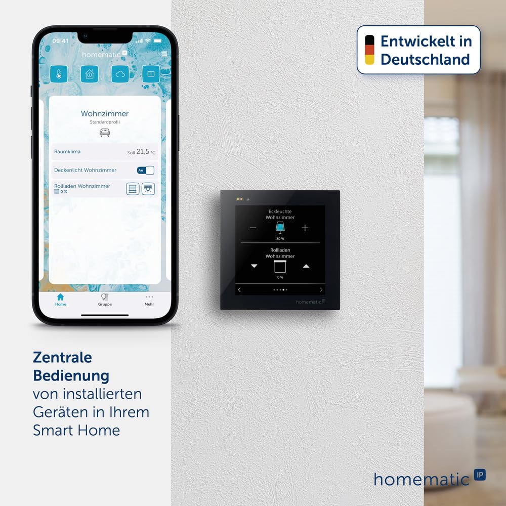 Homematic IP Funk Funk-Glasdisplay HmIP-WGD