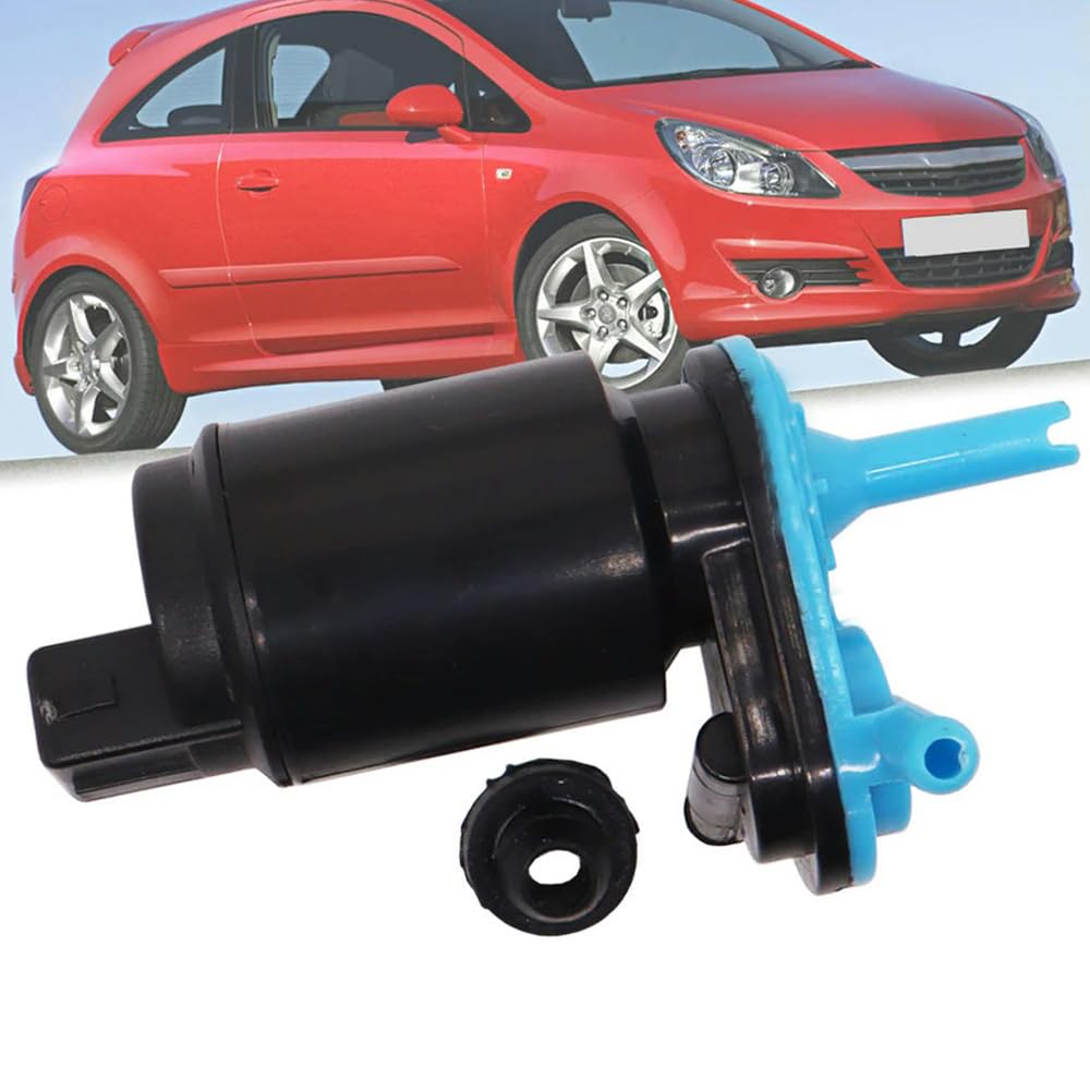 Pompa Lavavetri per Opel Astra H Corsa B Tigra Zafira A Vectra B, Pompa lavavetri Anteriore Uscita Singola 86AB17K624BA