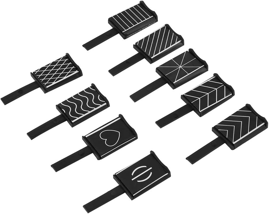 11Pcs Nail Tool Set, 3D Cat Eye LED Polish Soak Off UV